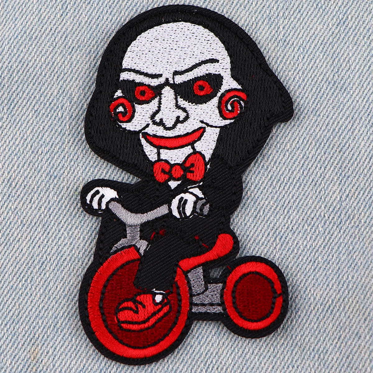 Horror Things Embroidery Patches For Clothing Patches For Clothes Halloween DIY Iron on Patch On Clothes Stickers