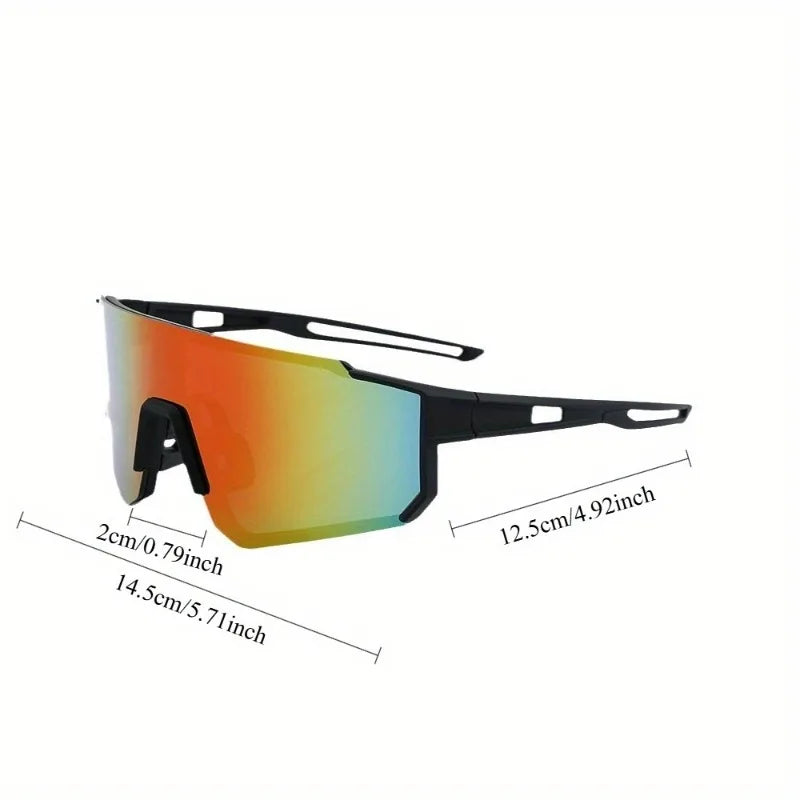 New Large Frame Sunshade Fashionable Glasses with Integrated Sunglasses for Men and Women Suitable for Travel