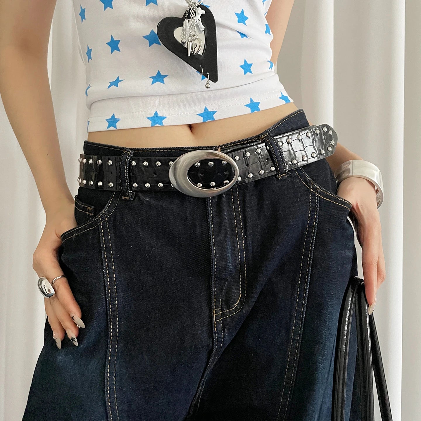Waist Belt For Women 2025 New Style With Skirt High-End Accessory Jeans Belt Design Sense Personalized Leather Belt