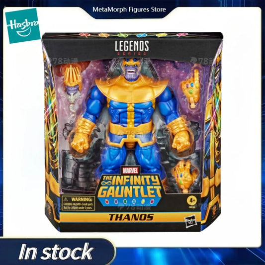 Original Hasbro Marvel Legends Series The Infinity Gauntlet THANOS Anime Figure Collection Toy Model