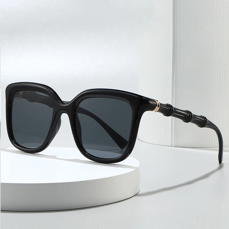 JNPCXI Luxury Square Sunglasses Women Men Gradient Lens Multi-color Shades for Driving Travel Beach