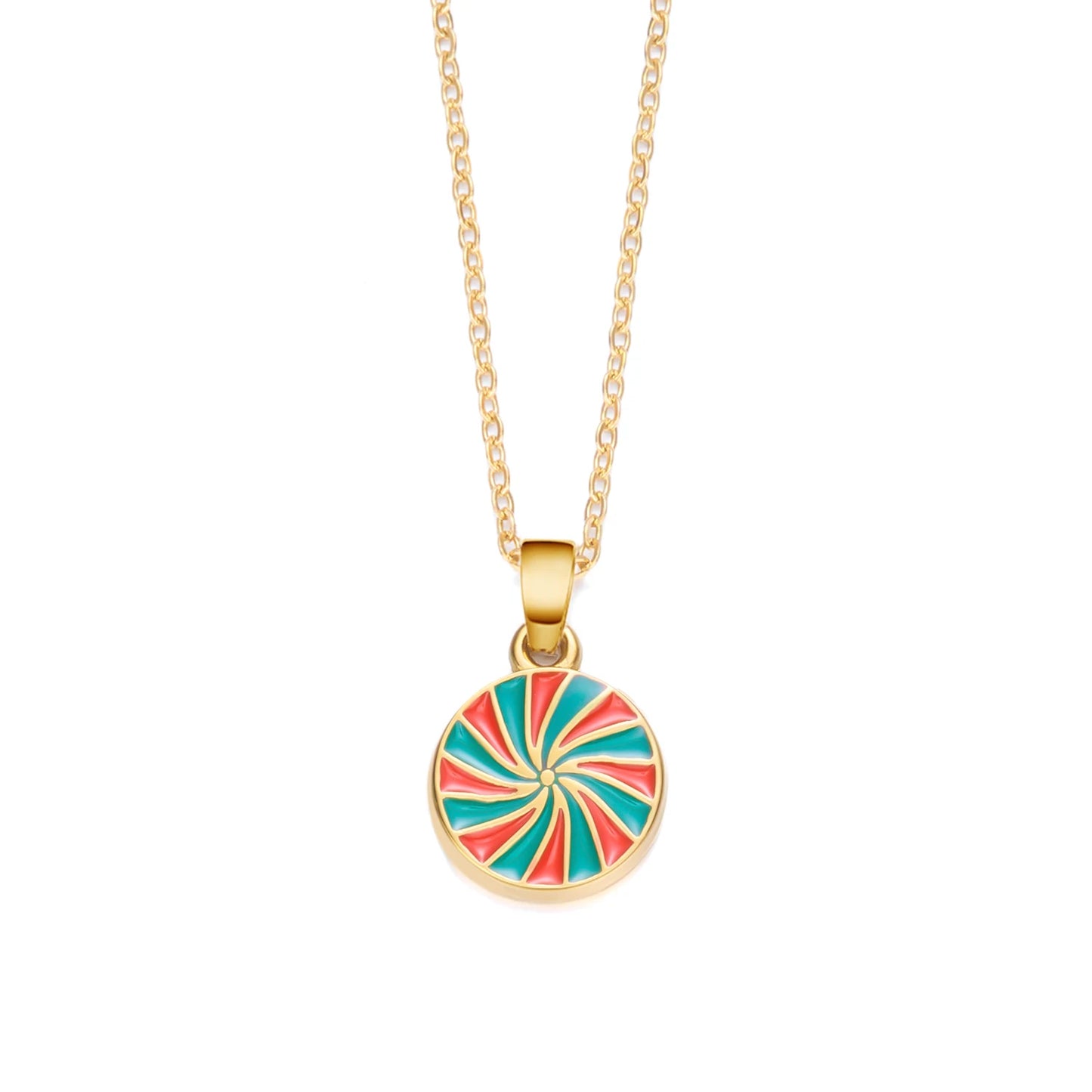 Stainless Steel Colorful Drip Oil Christmas Tree Snowman Pendant Necklace For Women Y2k Fashion Neck Chain Jewelry New Year Gift