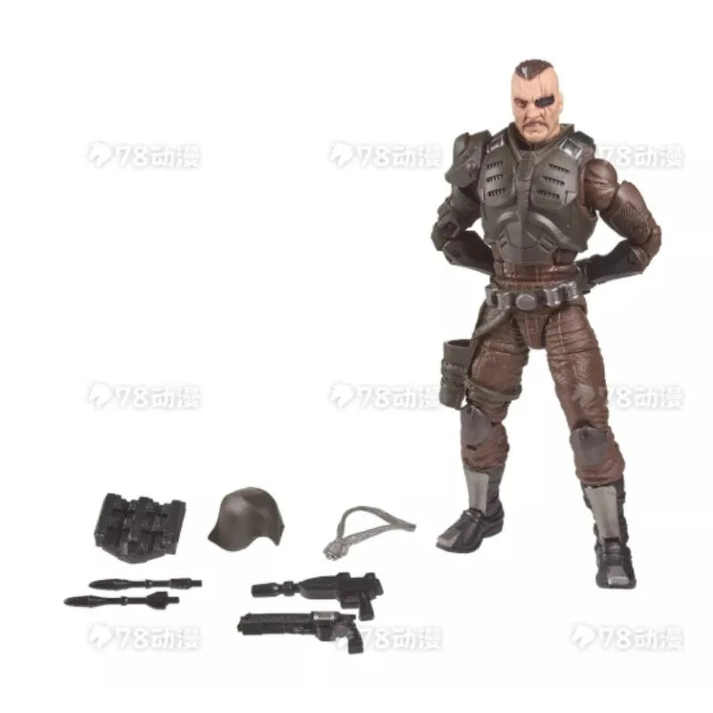 Original Hasbro G.I. Joe Classified Series MAJOR BLUD Anime Figures Toys Models Collection