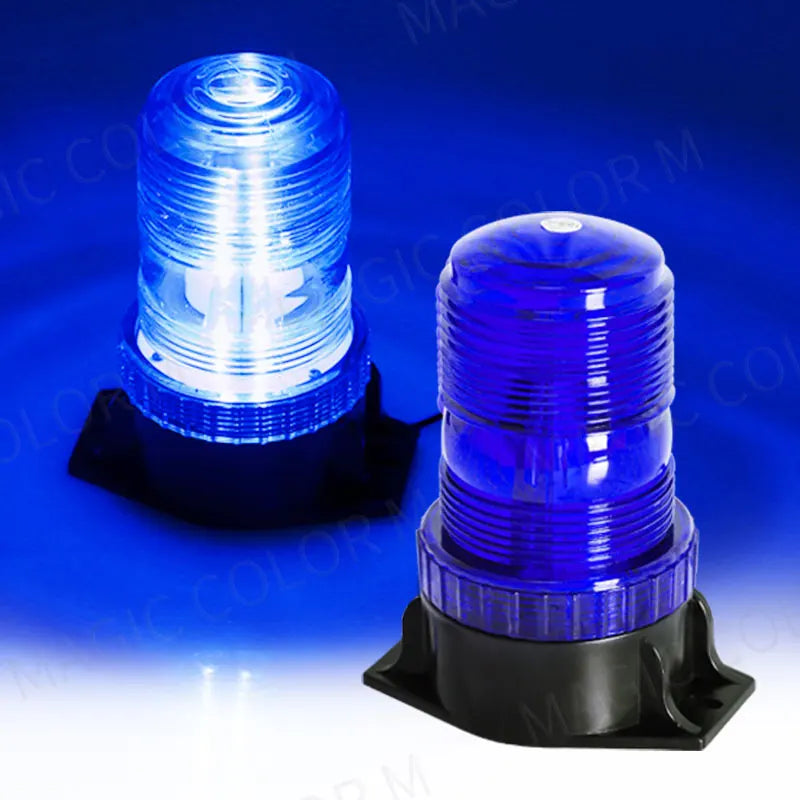 Emergency LED Strobe Light For Car Truck Bus Red Blue Amber White Green Flasher Beacon Warning Lamp Car Light Assembly 12V 24V