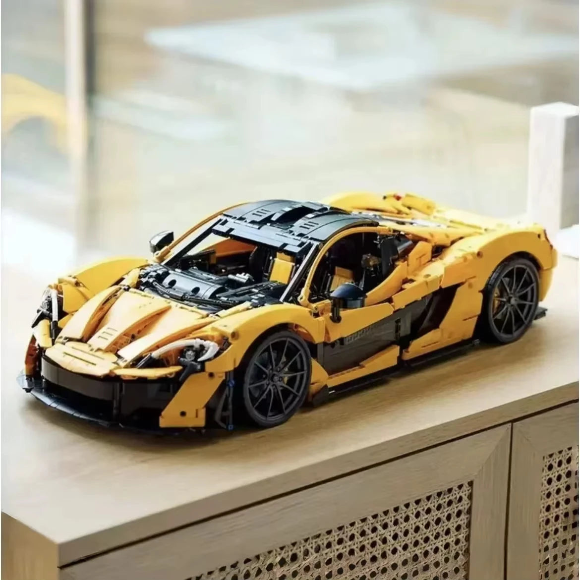 Technology P1 Supercar Building Block bricks, Adult Mechanical Engineering Toys