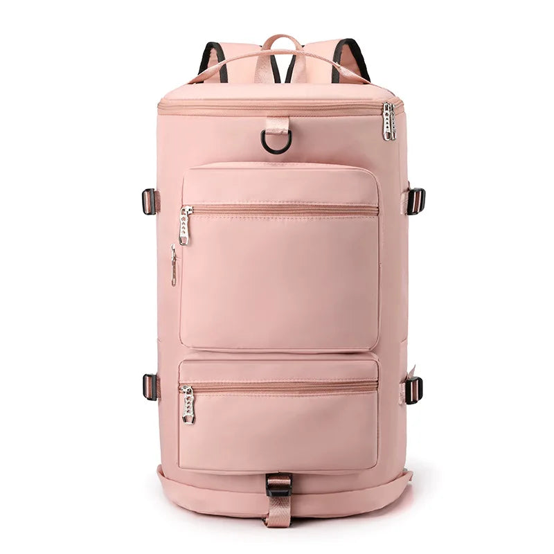 Outdoor Travel Waterproof Backpack Single Shoulder Swiming Pack Big Capacity Travel Bag Casual Fitness Backpacks With Shoe Barn