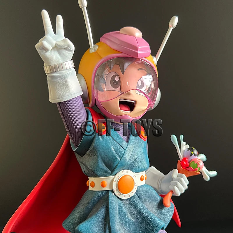 Anime Dragon Ball Gt Pan Figure Mister Satan Pan Figurine 22cm PVC Action Figures Collection Model Toys for Children