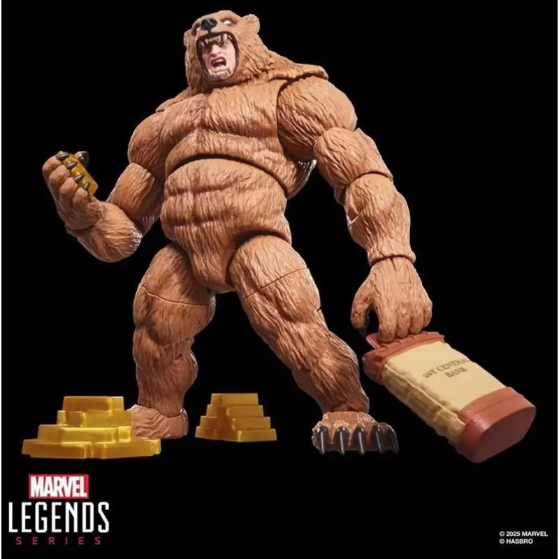 Original Hasbro Marvel Legends Series THE AMAEING SPIDER-MAN GRIZZLY Anime Fiqure Toy Model Collection