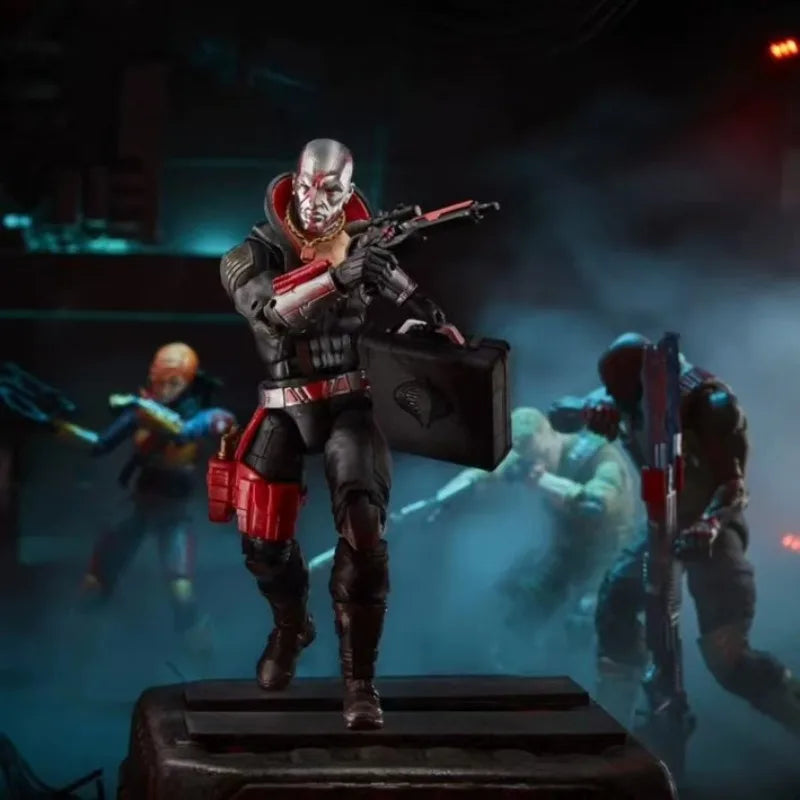 Original Hasbro G.I. Joe Classified Series Destro/SNAKE EYES Anime Figure Model Toys Ornaments