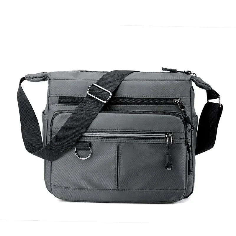 2026 New Shoulder Men's Bag Waterproof Oxford Luxury Design Crossbody Handbag Large Capacity Messenger Bags for Men