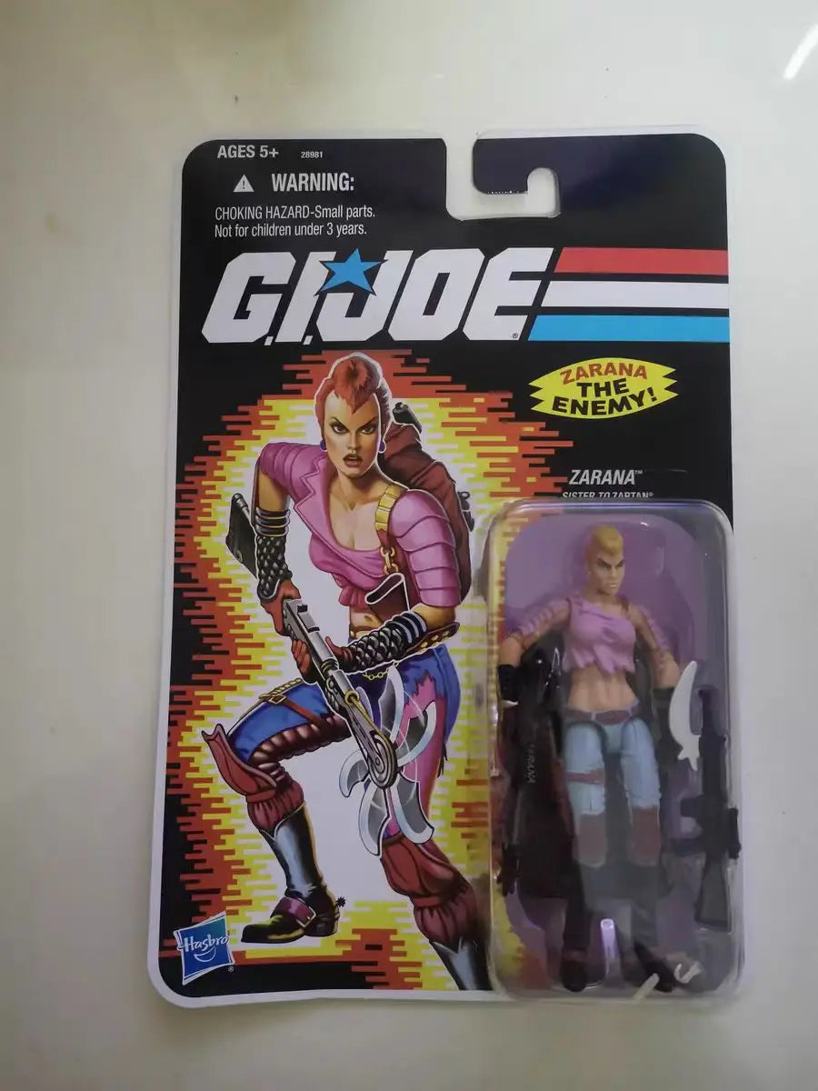 Original Hasbro G.I. Joe Classified Series ZARANA Anime Figure Toy Collection Model