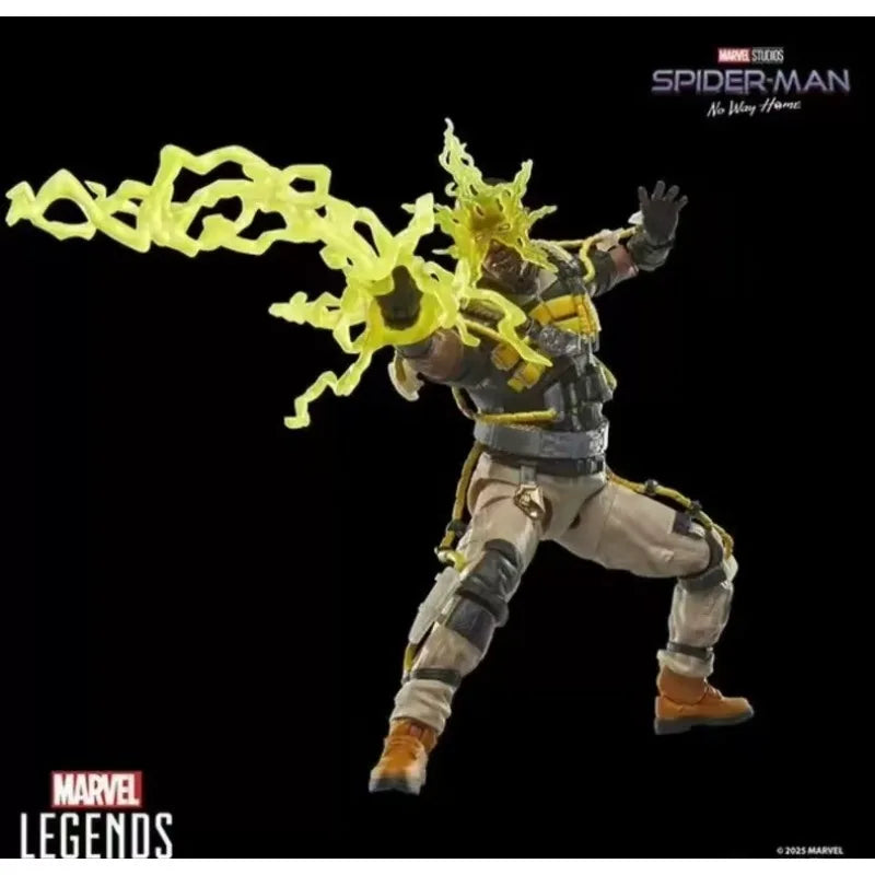 Original Hasbro Marvel Legends Series Spiderman No Way Home Marvel’s Electro Anime Figure Toys Model Collection