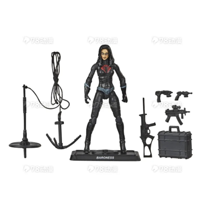 Original Hasbro G.I. Joe Classified Series BARONESS Anime Figures Toys Models Collection
