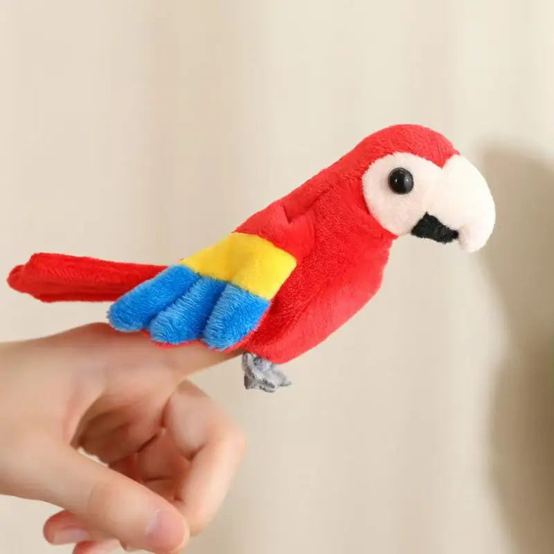 9cm Latest Marine Animal Finger Cover Filled Plush Toy Handmade Doll Cartoon Anime Cute Children's Birthday Gift Fun Doll