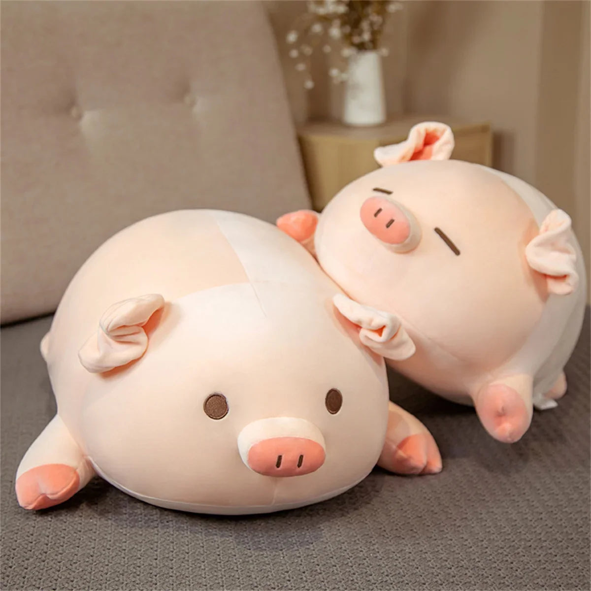 Kawaii Pig Plush Toy Soft Plush Fill Pink Pig Pillow Room Sofa Decoration Cushion Birthday Gift Dropshipping