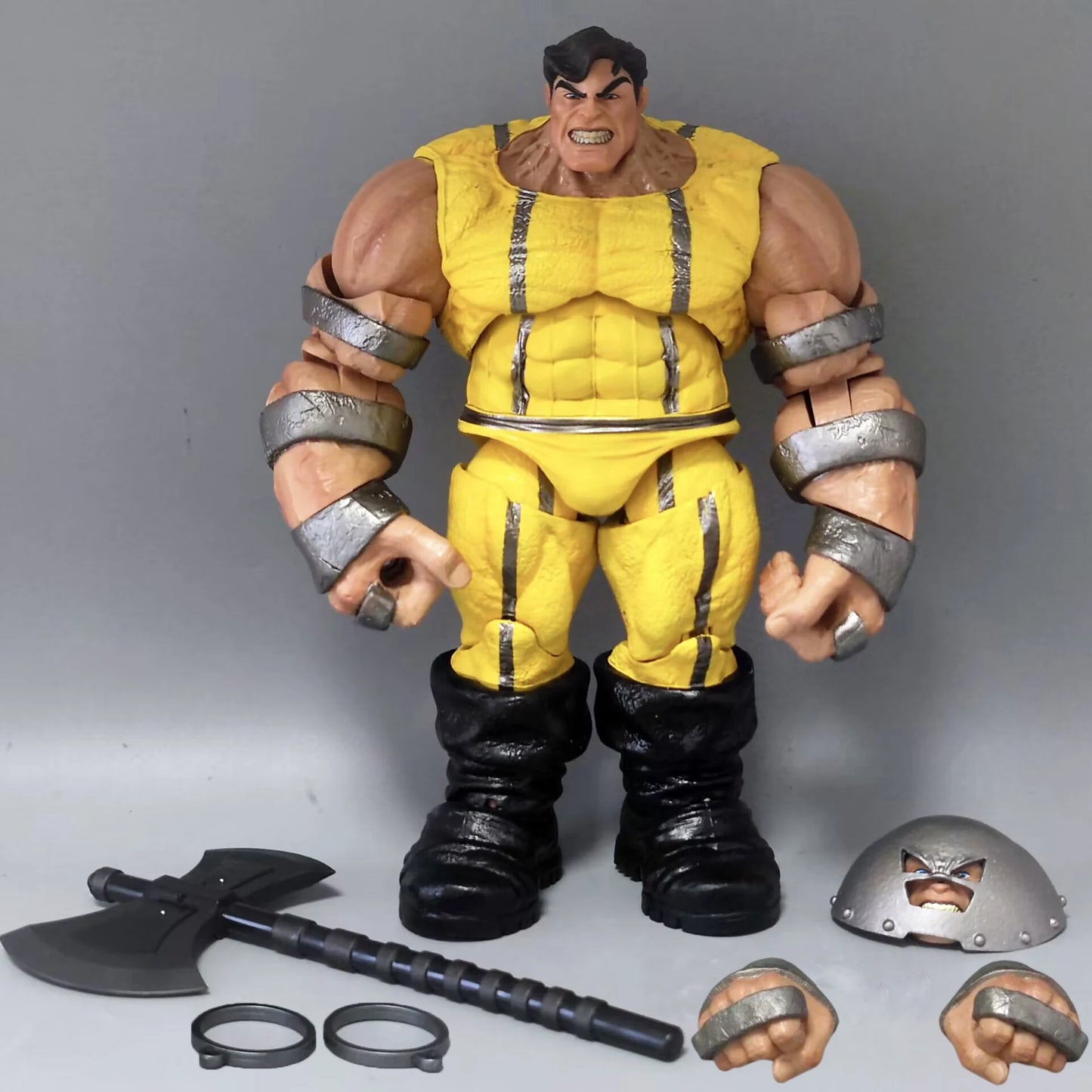 Marvel Select DST Juggernaut with AXE Handcuff Prison Outfit Custom 9" Loose Action Figure