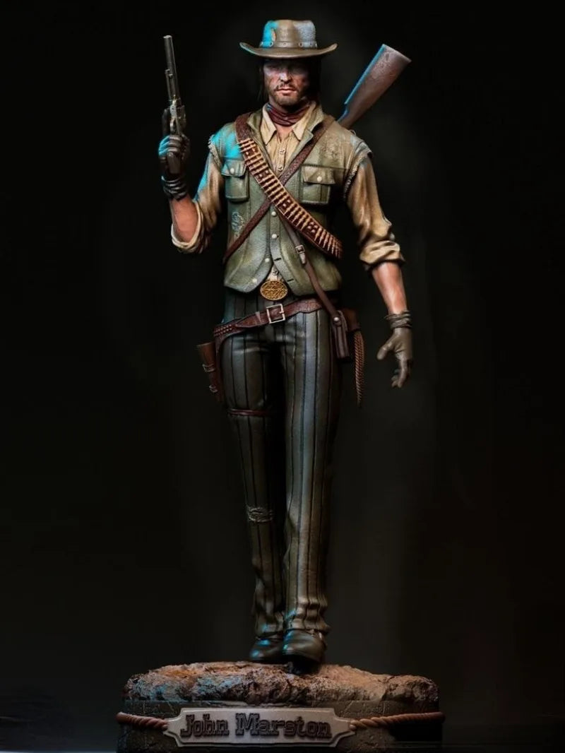 1/24 Resin Figure Kit a Fistful of Dollars Cowboy Hobby Unassembled & Unpainted