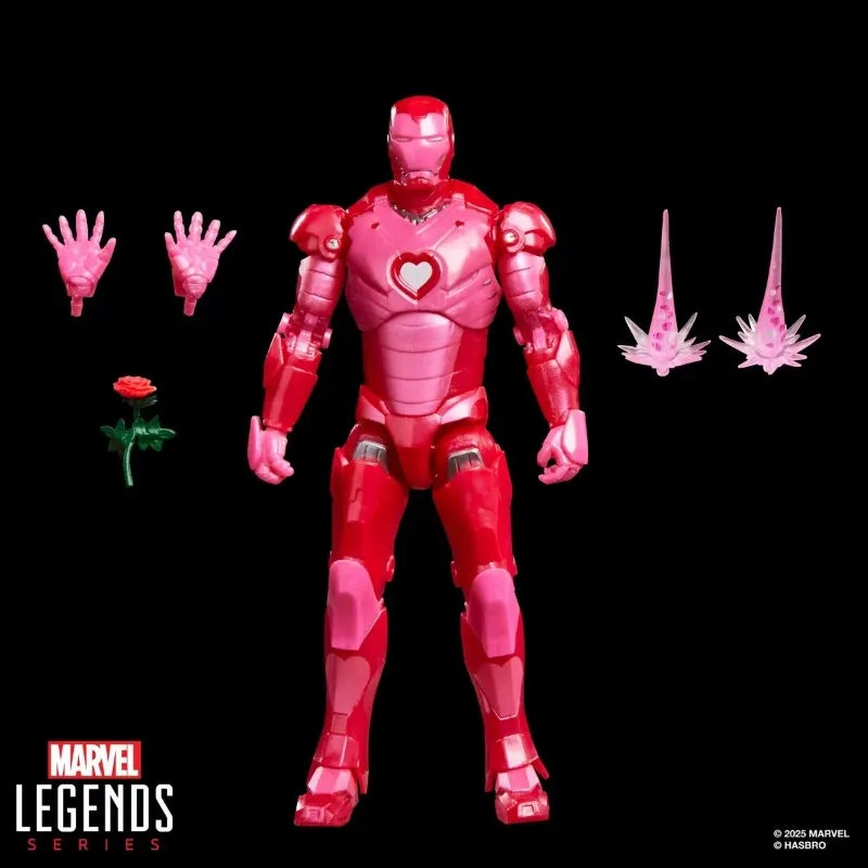 Original Hasbro Marvel Legends Series I LOVE YOU 3000 IRON MAN Anime Figure Toy Collection Model
