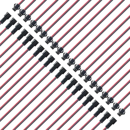 10 Pairs 2/3/4/5pin SM JST 15cm Cable Female/Male Connectors for Led Strip RGB 5050 3528 WS2801 APA02 WS2815 WS2813