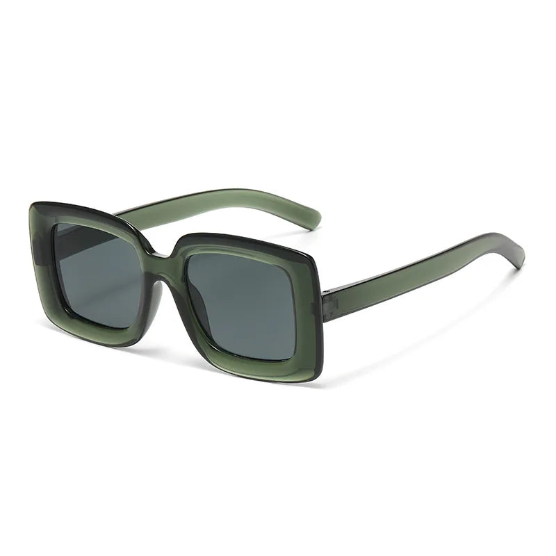 JNPCXI New Square Sunglasses Women Fashion Shades UV400 Men Luxury Gradient Transparent Male Female Sun Glasses