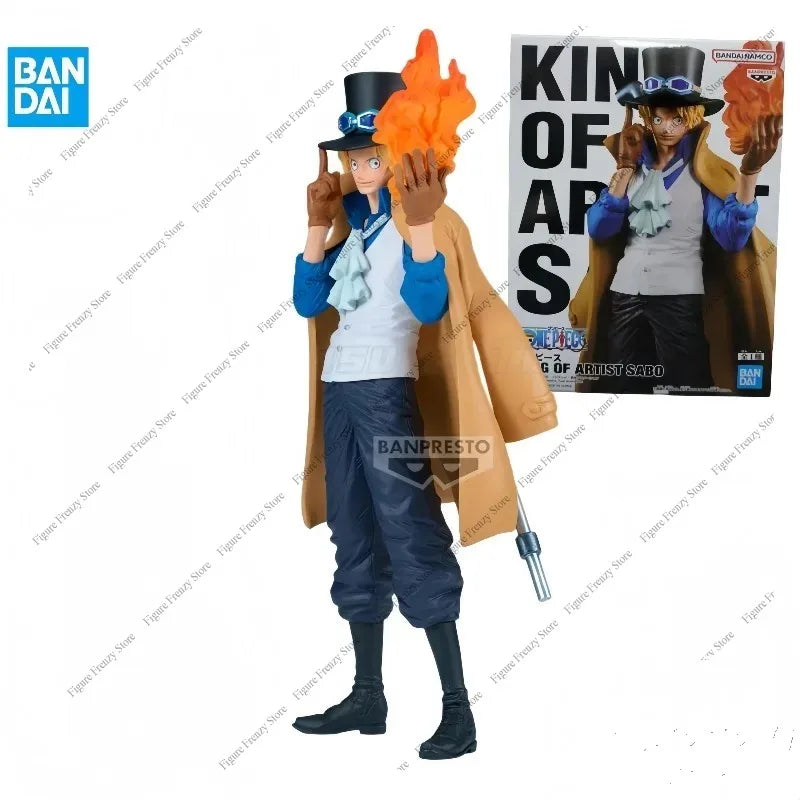 Special Offer In Stock Original BANPRESTO KING OF ARTIST ONE PIECE Sabo Figure for Anime Decoration and Gift for Fans