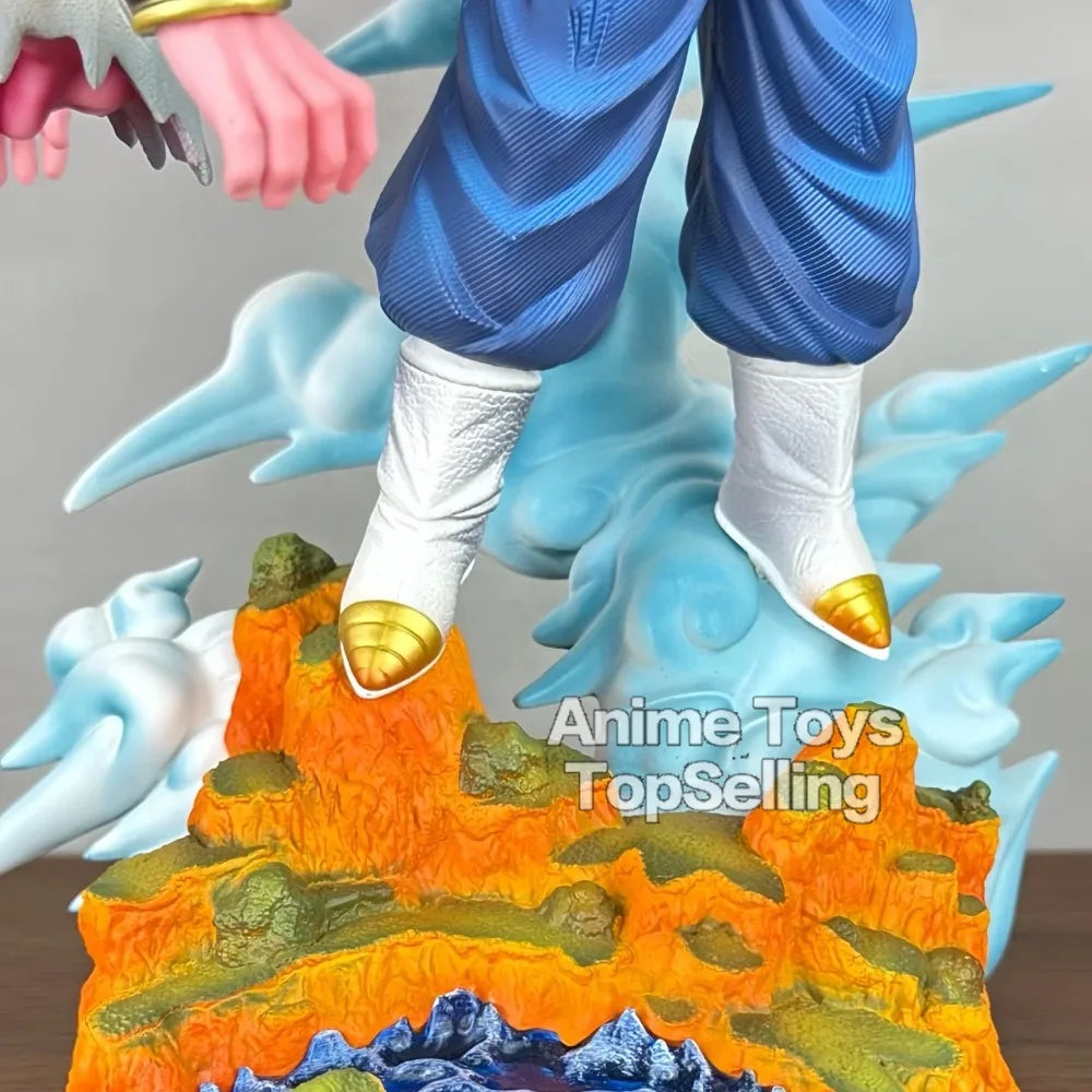 32cm Vegetto Vs Buu Model, Dragon Action Figure Super Saiyan Goku Vegeta Statue
