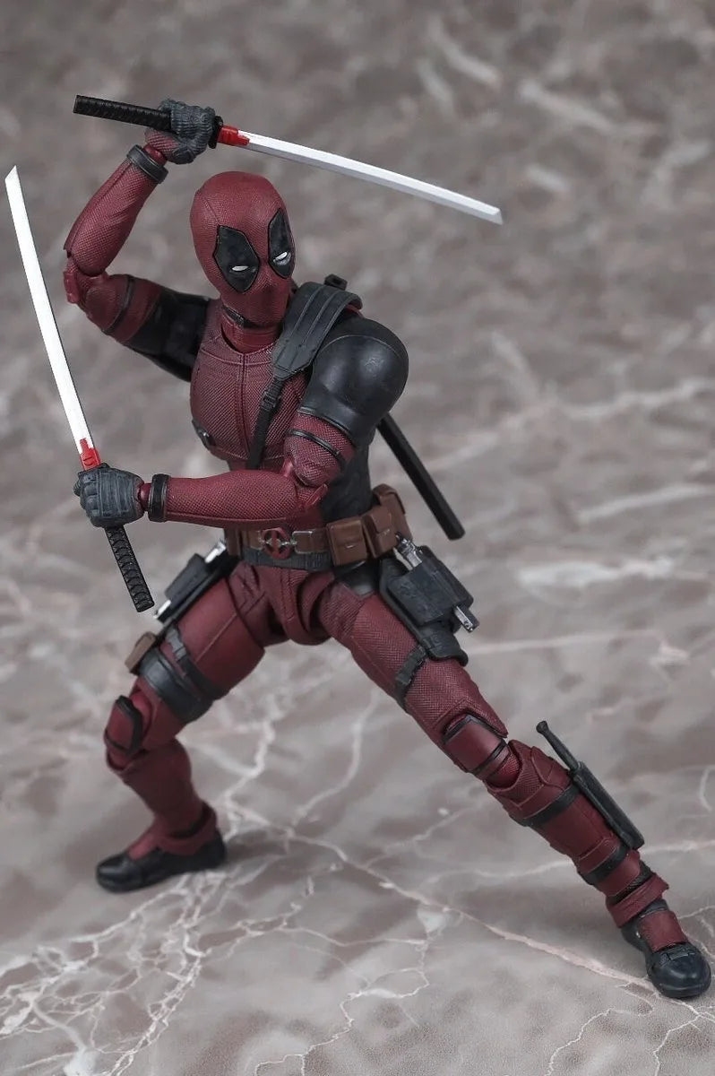 Deadpool 2.0 I Love My Family Action Figure Movie Edition Superhero Doll Boxed