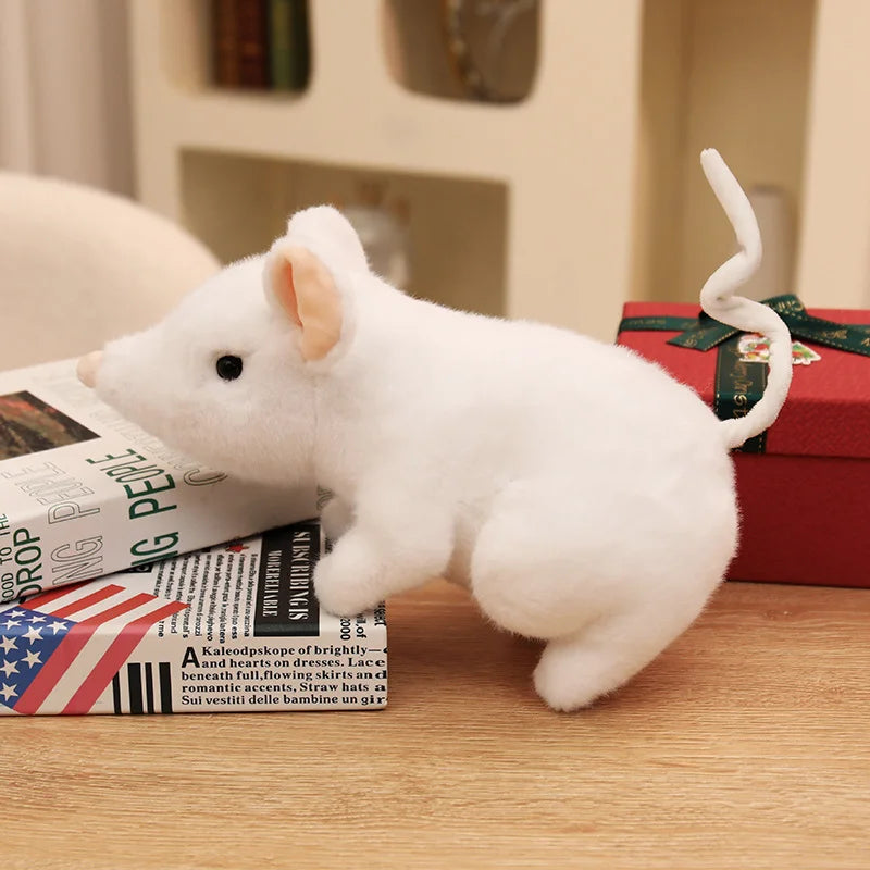 Hot Simulated Mouse Super Soft Plush Mouse Plushy Doll Stuffed Rat Plush Animal Toys for Peluche Mascot Gift