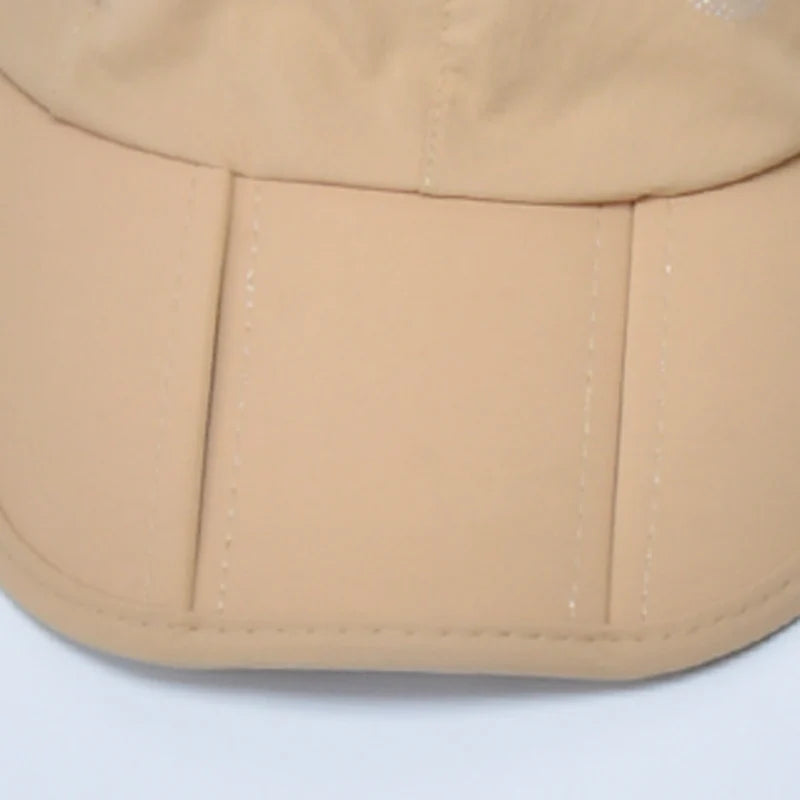 Xinbaoguan 100% polyester9074 men's and women's oversized shawl sun hat outdoor sun protection quick drying folding baseball cap