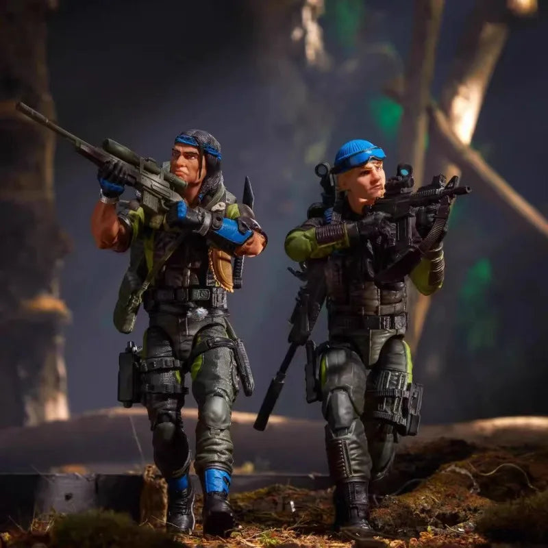 Original Hasbro G.I. Joe Classified Series 128 Low Light Spirit Iron Knife Niyol Action Figure Collection Toys Model