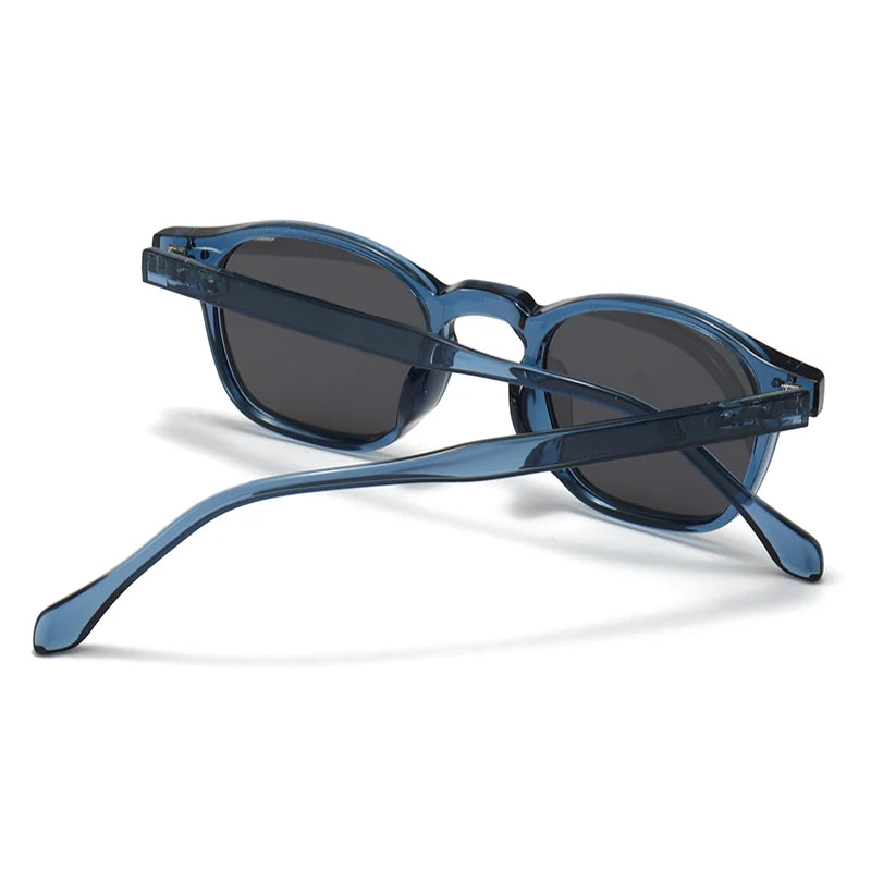 JNPCXI Polarized Vintage Rivets Polygon Round Women Sunglasses Fashion Men Shades UV400