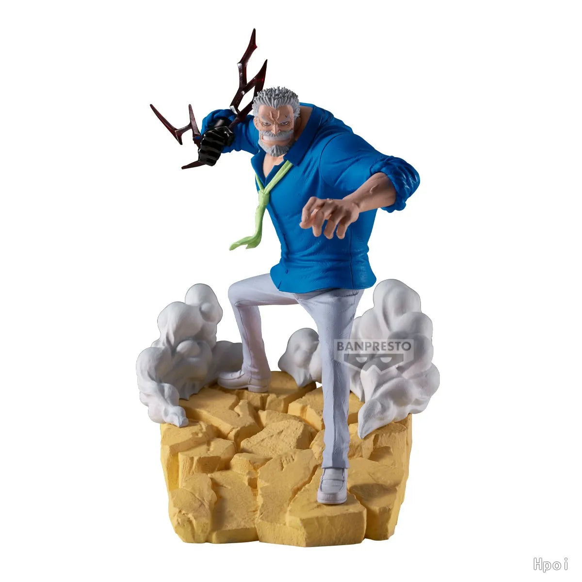 【IN STOCK】Original Banpresto Senkouzekkei One Piece Monkey D. Garp 14cm Figure PVC Collectible Model Toy Gift