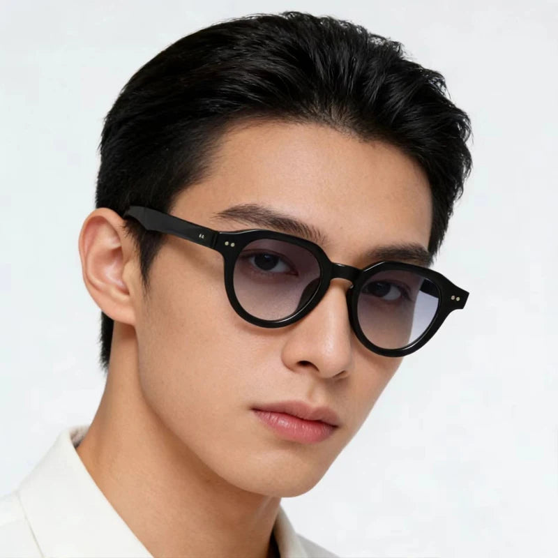 JNPCXI New Fashion Sunglasses Men Women Brand Designer Rives Casual Travel Sun Shades UV400 Suitable Oval Glasses