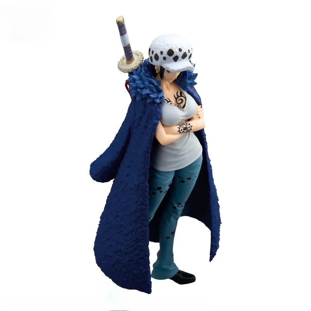 【IN STOCK】Original Banpresto Glitter&Glamours One Piece Trafalgar D. Water Law Change Ver. 23cm Figure Collectible Model