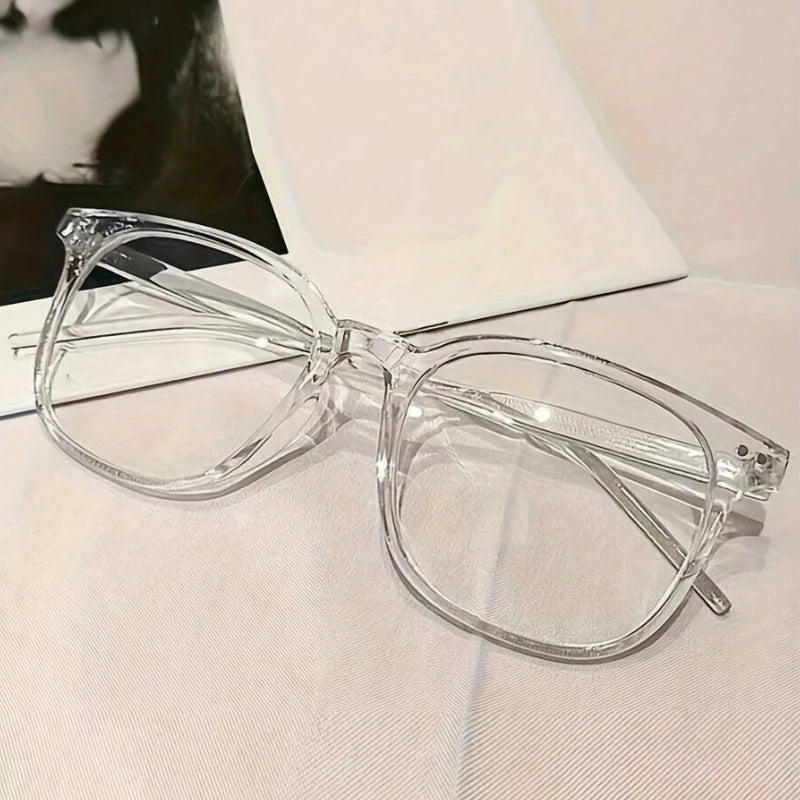 2 Pairs of Square Frame Glasses Blue Light Blocking Computer Goggles Suitable for Both Men and Women Suitable for Smartphones