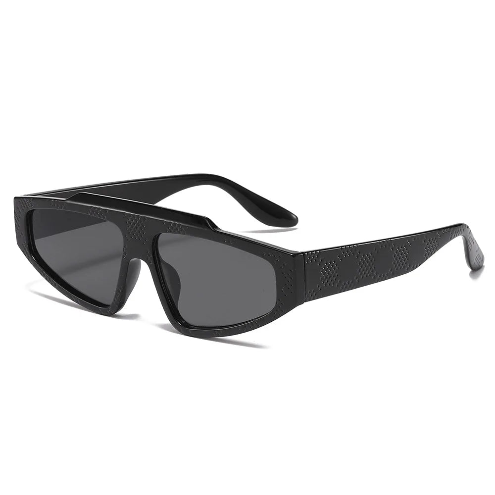 JNPCXI Ins Hot Fashion Square Women Luxury Sunglasses Retro Men Breathable Design Shades UV400 Sun Glasses