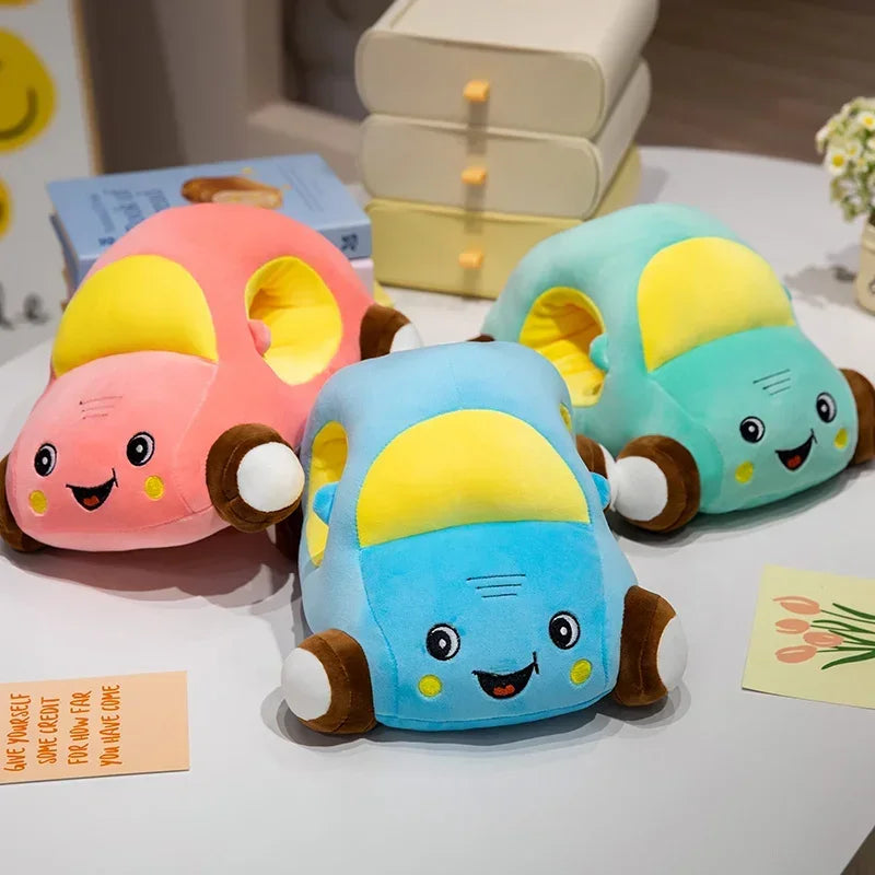 Cartoon Car Model Toys Kawaii Car Shaped Cushion Sleeping Pillow Children Birthday Gift Room Decor
