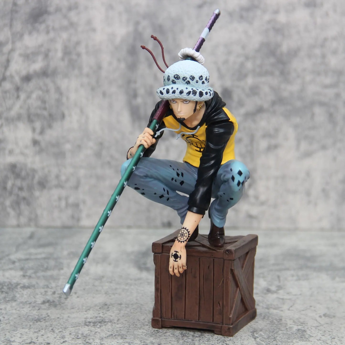 8.30" One Piece Figures Trafalgar D. Water Law Action Figures Anime PVC Model