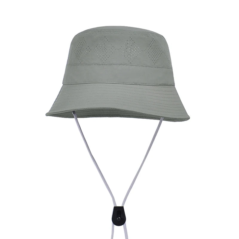 9263New quick-drying waterproof hat outdoor mountaineering fishing sunshade hat breathable small eared solid color fisherman