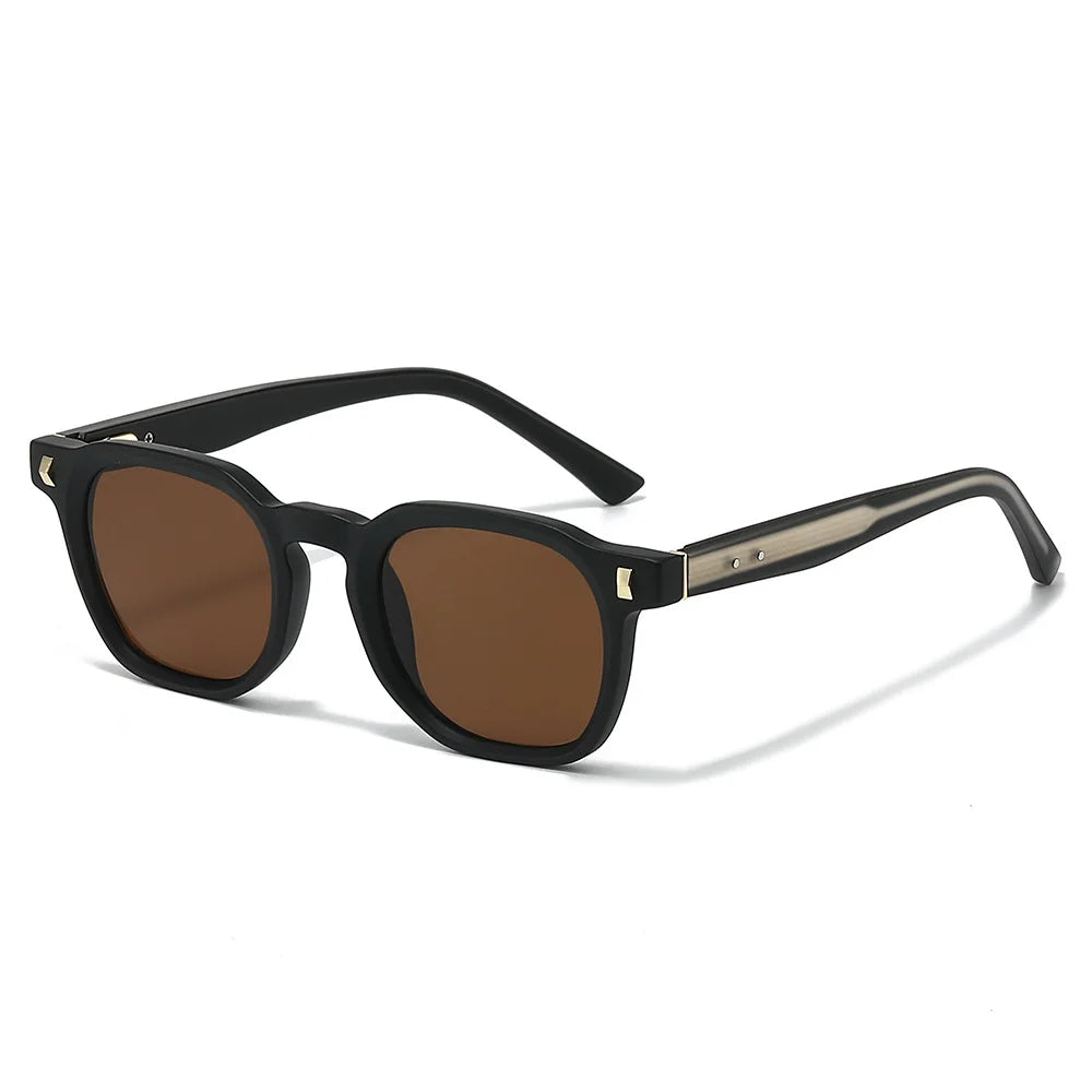 JNPCXI New Fashion Sunglasses Men Vintage Square Gradient Sun Glasses Outdoor Sports Party Vacation Travel Driving Eyeglasses