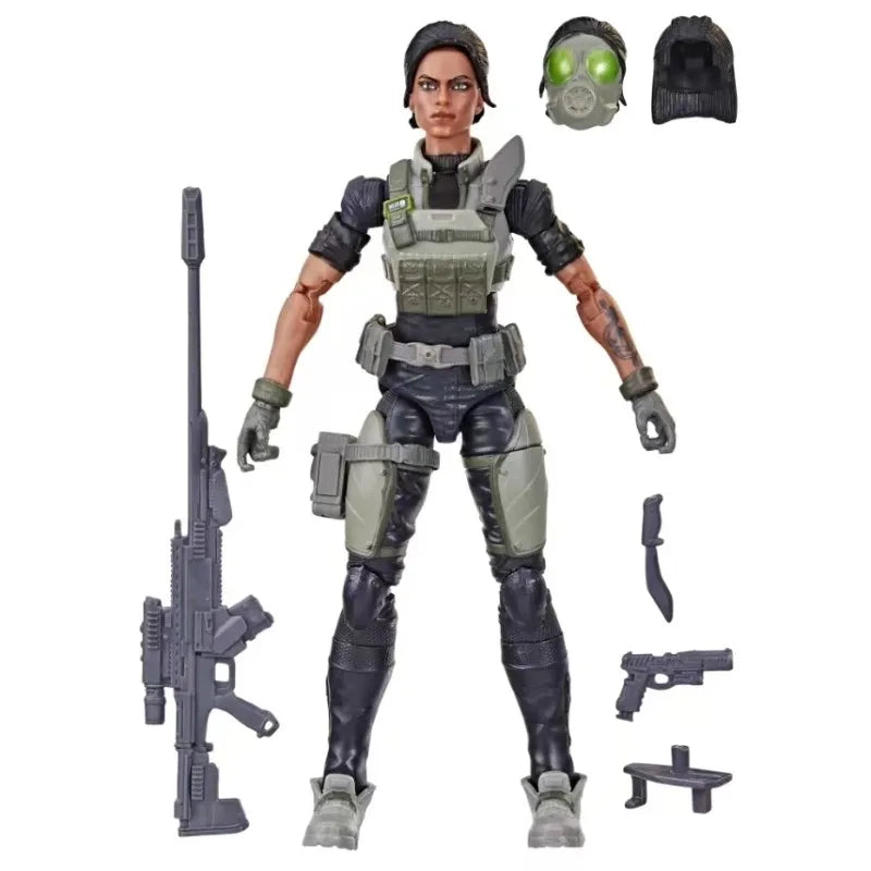 Original Hasbro G.I. Joe Classified Series 90 Nightforce Jodie Shooter Craig Anime Figures Toys Models Collection