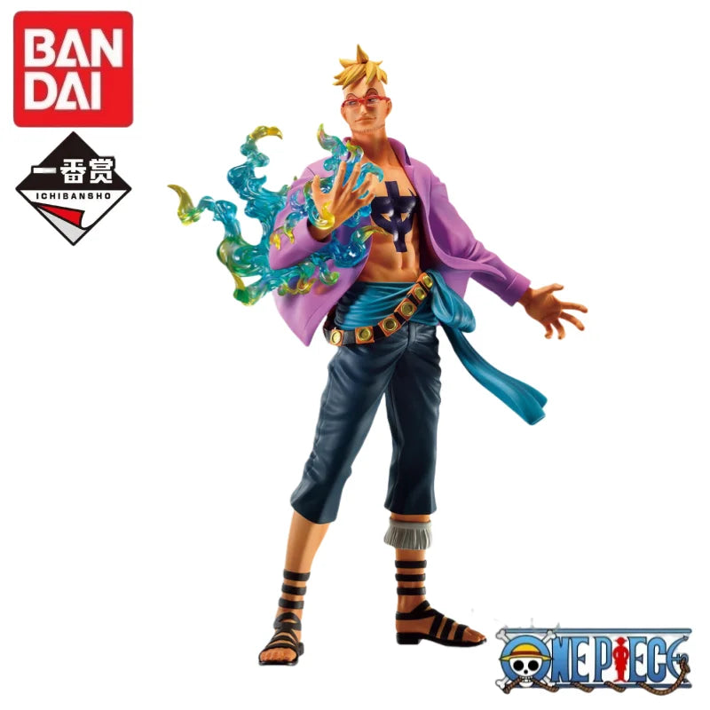 Special OfferIn Stock Original Bandai Ichiban Kuji King Roronoa Zoro Marco Benn Beckman Charlotte Katakur Anime Figures Toys for