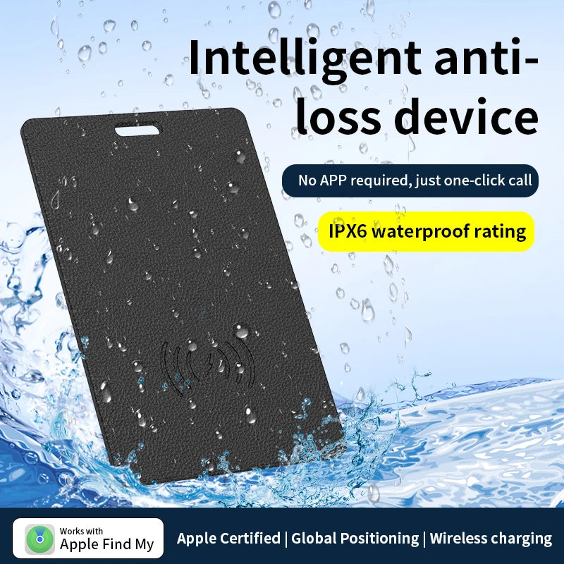 Ultra Slim Tracking Card Wallet Anti-Loss Gps Tracker Smart Location Wallet Tag