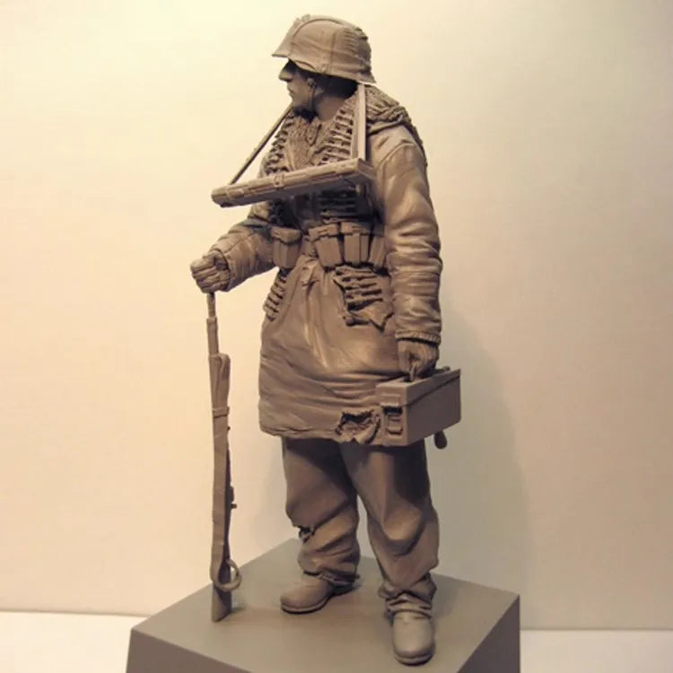 1: 16 Casting Resin Model Grey Kit Kharkiv Soldier 1-Person Model Requires Assembly Unpainted