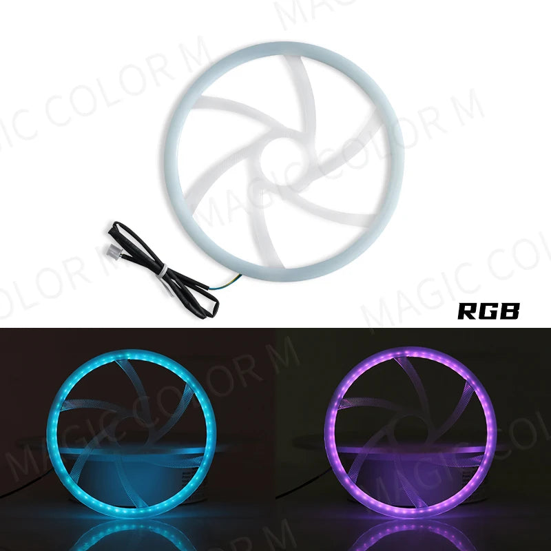 18 in 1 Car Ambient Light 64 Color Acrylic Strips 110cm 90cm 75cm 35cm 20cm Full Colors RGB Car Interior Bluetooth App Control