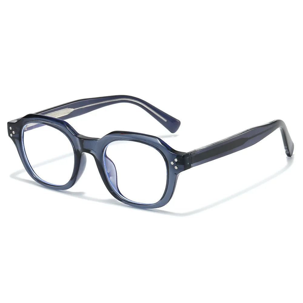 JNPCXI New Acetate Glasses Frames for Men Protect Eyes Anti Blue Light Square Fashion Eyeglasses Optical Eyewear
