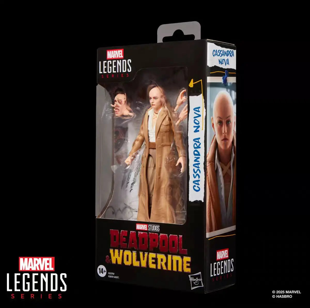 Original Hasbro Marvel DEADPOOL/CASSANDRA NOVA/COWBOYPOOL/X-23/BLADE/WOLOVRINE (BROWN SUIT)/WOLOVRINE Anime Figure Toy