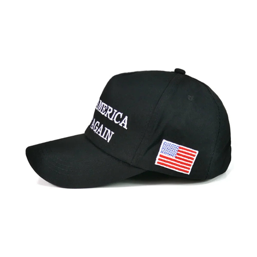 Make America Great Again Baseball Cap Solid Color Embroidered Sun Protection Cap