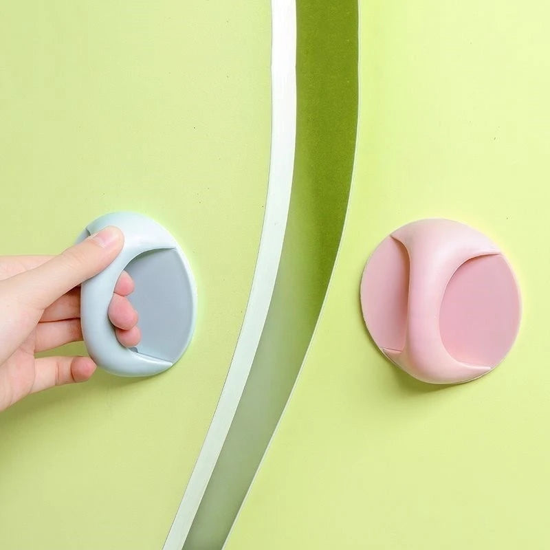 2pcs Kitchen Drawer Handles, Furniture Cabinet Door Knobs, Wardrobe Cupboard Cabinet Pulls, Self-adhesive Handle