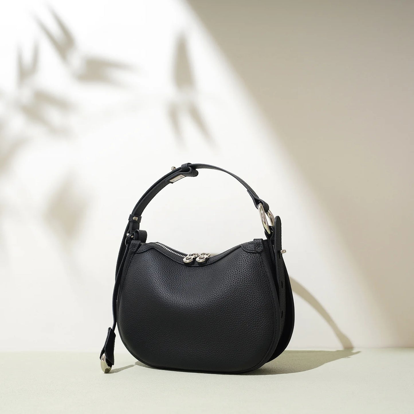2026 New Luxury Desig Genuine Cowhide Leather Handbag Women's Fashionable Underarm Bags Female Vintage Shoulder Crossbody Bag